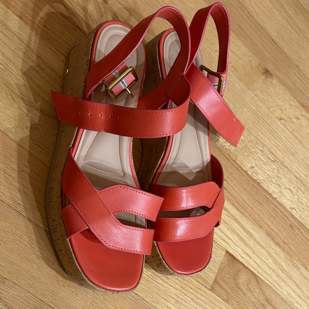 🌟 final sale- Franco Sarto dark orange Sandals